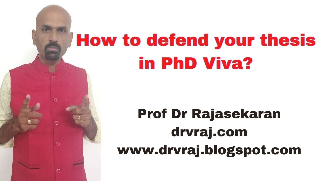 defending phd viva