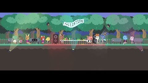 Showcasing Hobby: Pixel Art Creation "Forest Party"