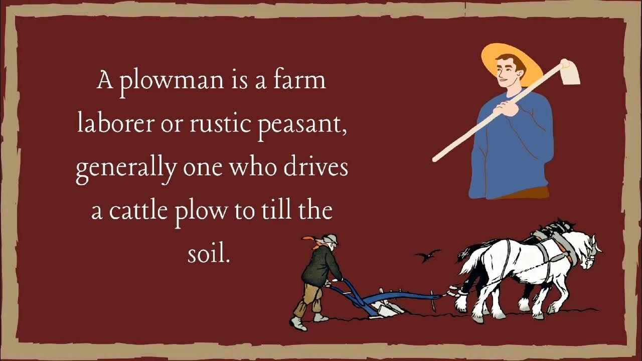 The Plowman Tale (The Canterbury Tale by Geoffrey Chaucer) YouTube