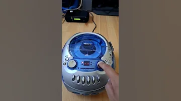 Saw A Cd Cassette Boombox For 10 At A Thrift Store Had To Get It For Nostalgia 