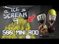 500 ADET MİNİ ROD YARATTIM! (KAOS ÇIKTI) | ICE SCREAM 4 (MOD MENU)