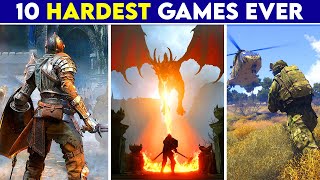 10 *HARDEST* Games NOOBS Should Stay Away From 🤣