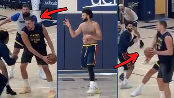 Denver Nuggets trainen vandaag voor de laatste oefenwedstrijd tegen THUNDER! Nikola Jokic, Murray...