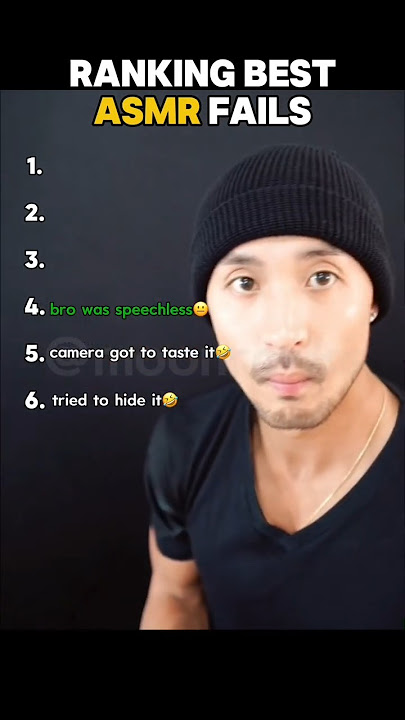 Ranking Best ASMR Fails