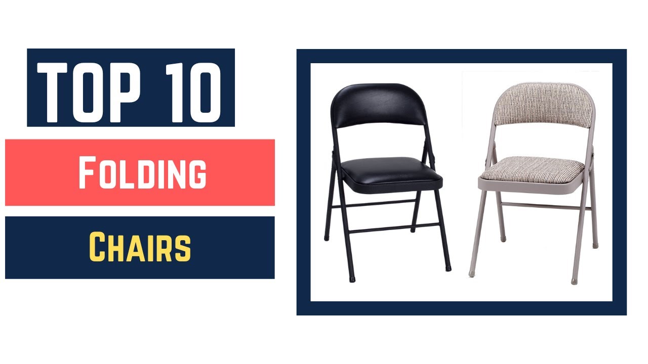 Folding Chairs - Best Folding Chairs in 2022 [Top10]