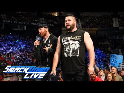 Kevin Owens & Sami Zayn crash SmackDown LIVE: SmackDown LIVE, April 3, 2018