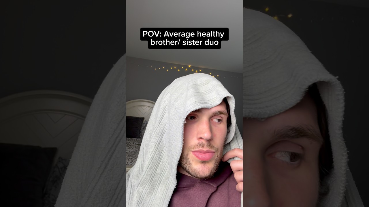 POV: Average healthy brother/ sister duo… 😭😭