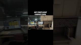007 First Light Cabinet Code 007 gaming 007firstlight gameplay puzzle