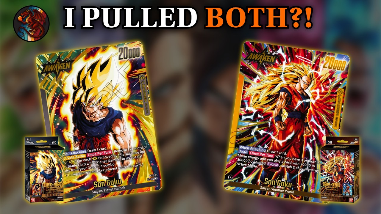 I PULLED BOTH?! 🐉 Dragon Ball Fusion World FS11 & FS12 Premium Starter ...