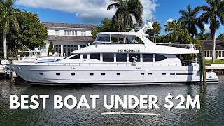 ONLY $1.65M  2001 Monte Fino 88 Yacht Tour
