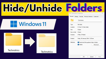 How to Hide Files and Folders in Windows 11 | WINDOWS 11 SECRET! Hide Files and Folders Like a Pro