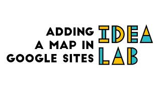 Adding a Map in Google Sites