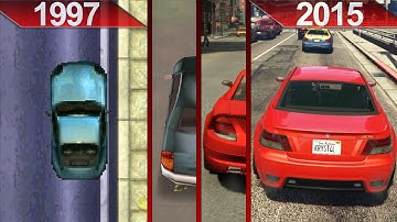 Evolution of GTA Graphics (1997 - 2015) | PC | ULTRA