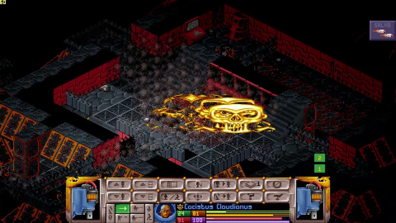 Open Xcom 40k mod Terminator gets hit by primaris cyclone missile launcher