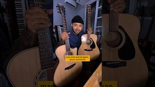 Perang Gitar Akustik 1 Jutaan! Yamaha Vs Bromo!