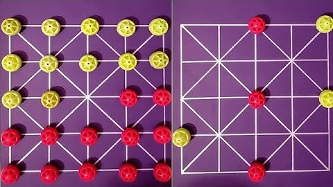 12 beads village style game  || 2 player mind game || learn to play