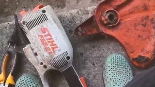 Ремонт триммера Stihl FSE 81