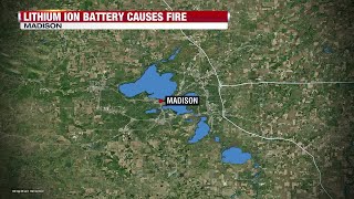 $100K in damage after lithium-ion battery ignites at Madison condo