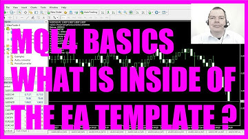 MQL4 TUTORIAL BASICS - 1 WHAT IS INSIDE OF THE EA TEMPLATE