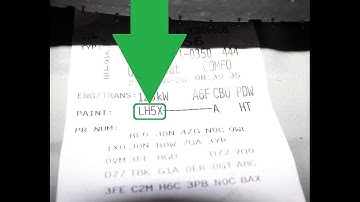 How to Find Your VOLKSWAGEN Paint Code