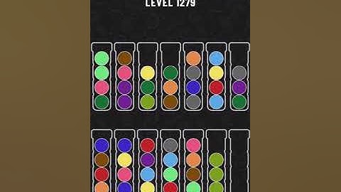 【Ball Sort Puzzle】Level.1279