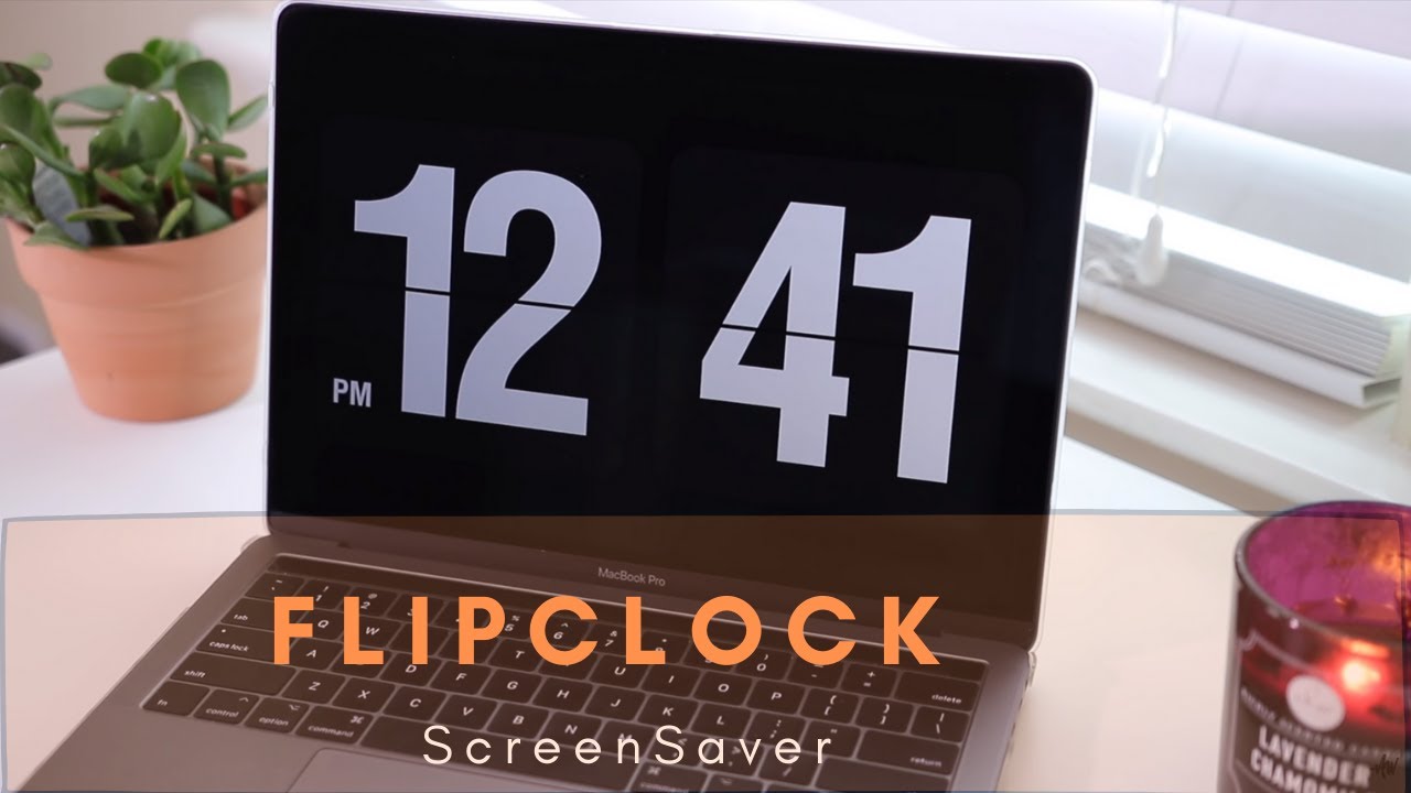 Free digital flip clock screensaver with seconds - dmhac