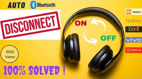 "Bluetooth Connection Disconnects Automatically || Bluetooth Keeps Disconnecting Android [Fixed]"