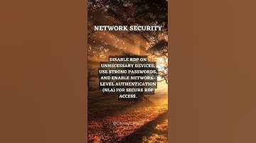 Do You Secure RDP On Your Machines?