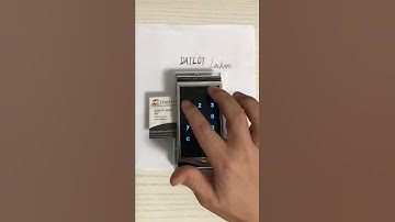 Small Digital Lock Operation for Gym Lockers | Wood Lockers