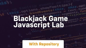 Blackjack game javascript lab