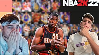 REACTING TO DBG RANKING THE BEST CENTERS IN NBA 2K22 MyTEAM (Tier List)