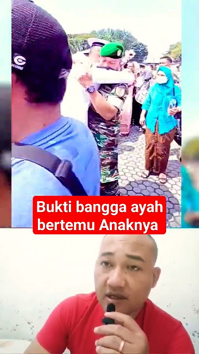 Momen haru TNI lulus pendidikan bertemu ayahnya