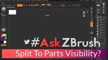 #AskZBrush: “How can I use Split To Parts and keep all the split subtools visible?”
