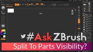 #AskZBrush: “How can I use Split To Parts and keep all the split subtools visible?”