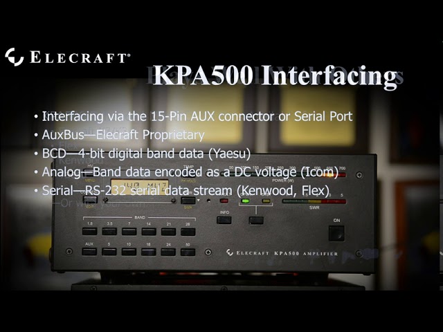 KPA500 Compact 160-6 M Solid State Amplifier