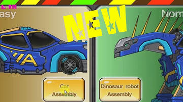 Lắp ráp robot Khủng long xe oto chiến đấu - Dino Robot Amargasaurus