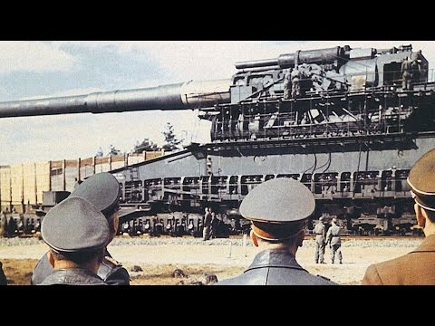 Schwerer Gustav A Monster Railway -Tank Gun- Has Ever Built By German 