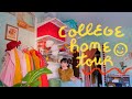 My off-campus college apartment ⭐️ tour ⭐️ Colorful, Cramped and Cozy