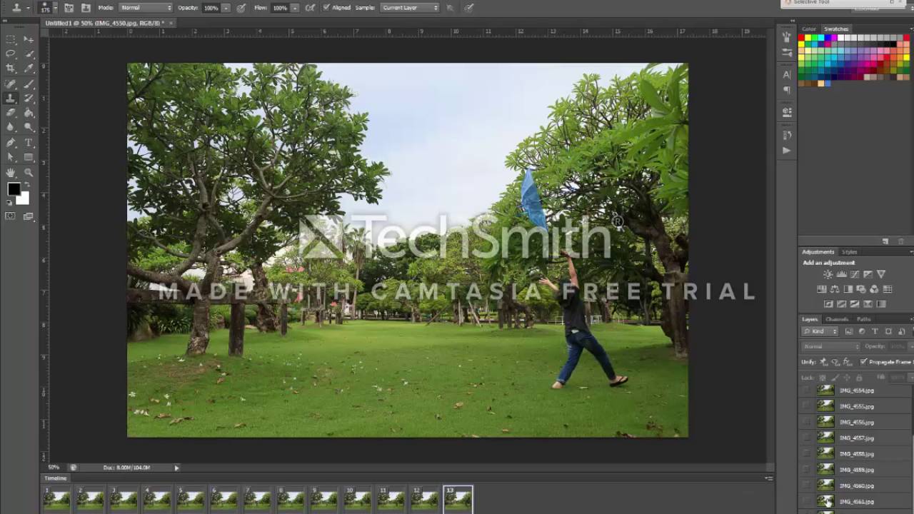 สอนทำ ไฟล์ GIF โดย ใช้ โปรแกรม PhotoShop