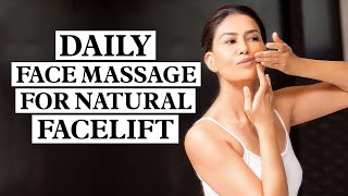 Daily Face Massage For Natural Facelift FOLLOW ALONG