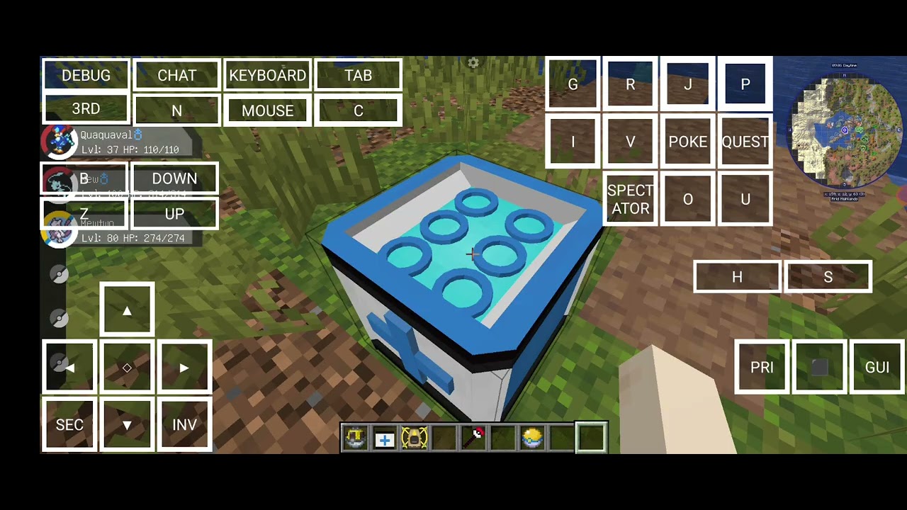 mod minecraft pixelmon di pojav launcher ini - YouTube