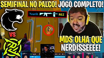 QUE JOGO!🔥 FURIA vs NIP - SEMIFINAL NO PALCO - (JOGO COMPLETO) - YaLLa Compass 2024