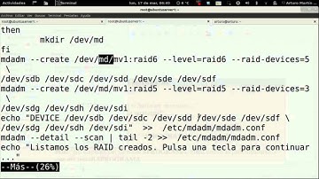 Volumenes RAID, Gestión LVM, Asignación de ACLs y Cuotas en GNU/Linux Ubuntu