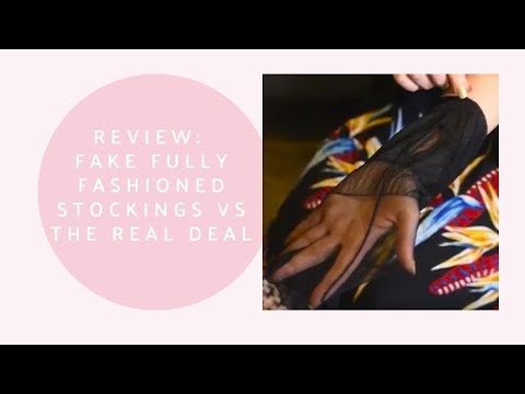 Fully Fashioned Stocking Review: Chinese Copy vs The Real Deal