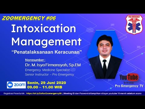 Zoomergency #06 | Intoxication Management | Penatalaksanaan Keracunan