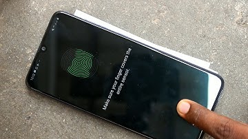 How to set in-display fingerprint in Samsung Galaxy A70