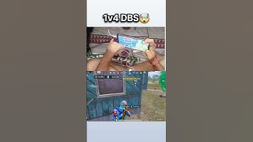 1v4 Dbs God #shorts #youtubeshorts #bgmi