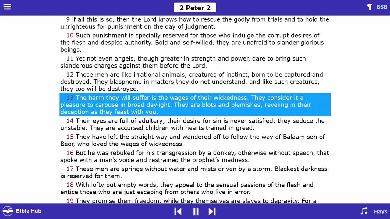 2 Peter 1:19 We also have the word of the prophets as confirmed beyond  doubt. And you will do well to pay attention to it, as to a lamp shining in  a