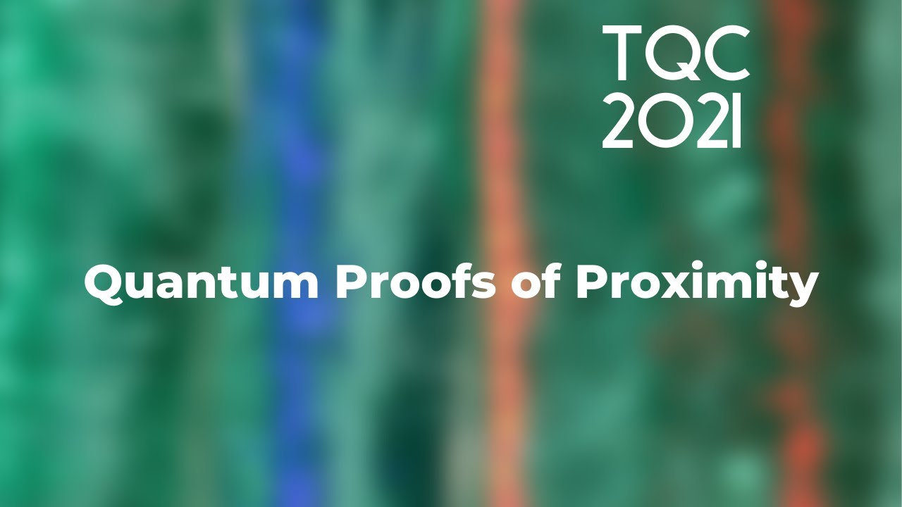 Quantum Proofs of Proximity – Quantum