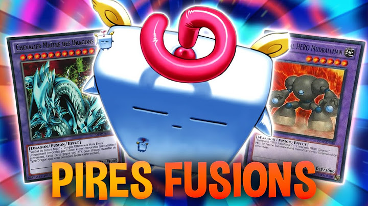 Les 5 PIRES FUSIONS de Yu-Gi-Oh!